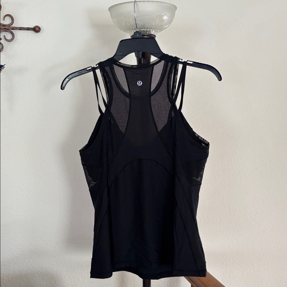 Black Strappy Lululemon athletica tank top - Picture 4 of 6